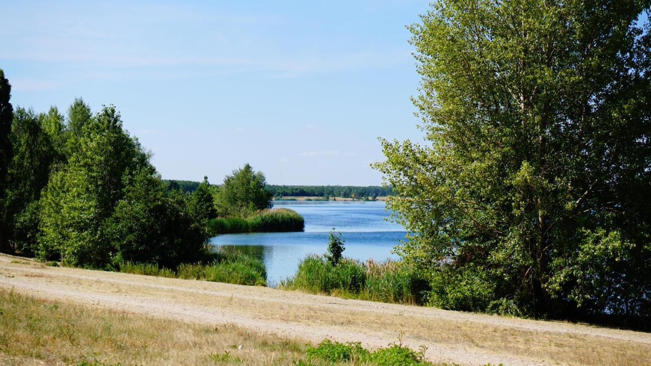 Ferienwohnung Am Cospudener See マルククレーベルク エクステリア 写真