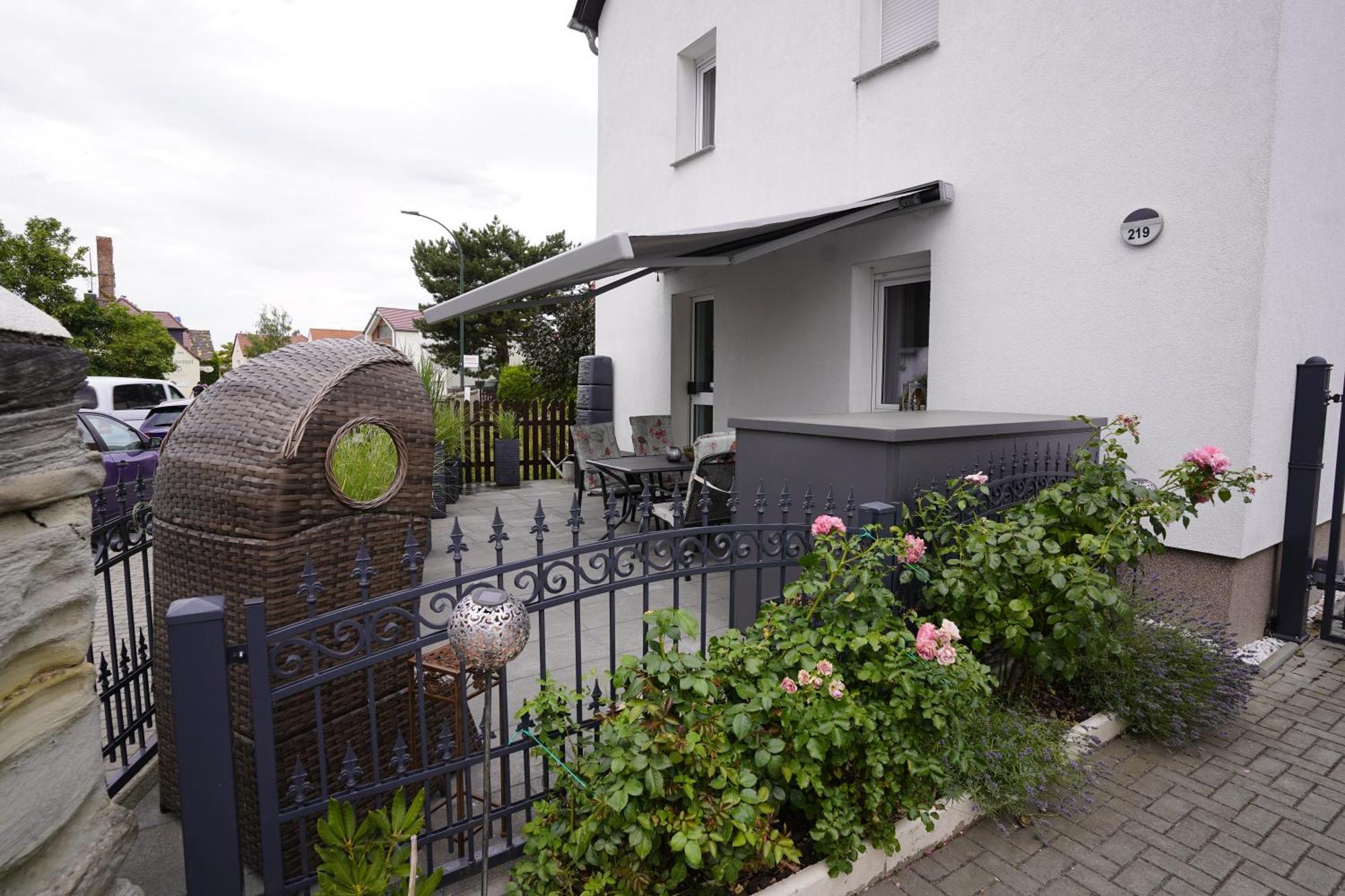 Ferienwohnung Am Cospudener See マルククレーベルク エクステリア 写真